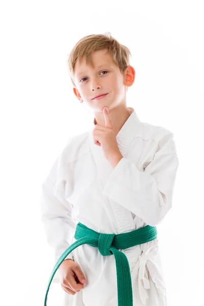 Boy thinking — Stock Photo, Image