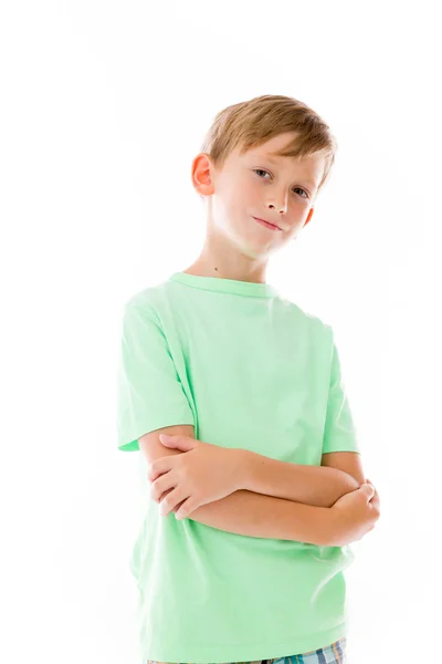 Niño feliz sonriendo — Foto de Stock