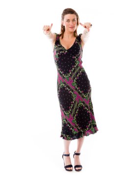 Kamera için parmakları ile işaret modeli