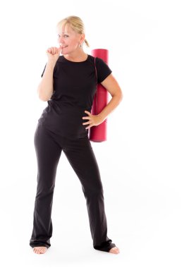 Gergin modeli parmak tırnak ısırma