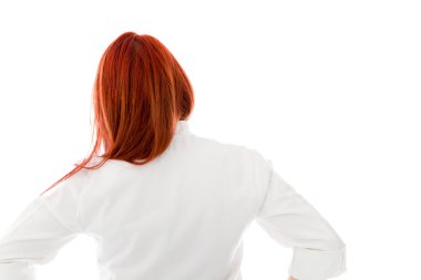 Kalça elleri ile model