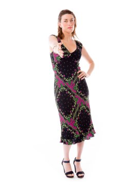 El sallamak ile modeli selamlar