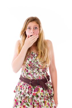 Ağzını el ile kaplama modeli