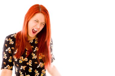 Öfkeli çığlık model