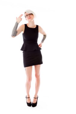 El silah hareketi ile model