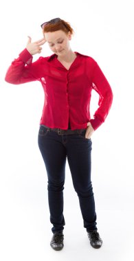 El silah hareketi ile model