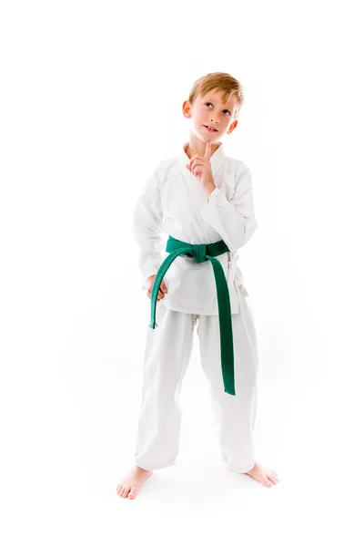 Boy thinking — Stock Photo, Image