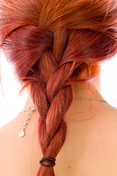 Model with red hair — Stock Photo, Image