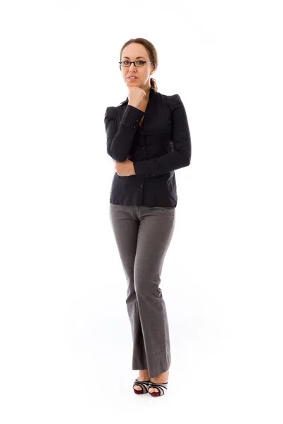 Businesswoman thinking — Stock Photo, Image