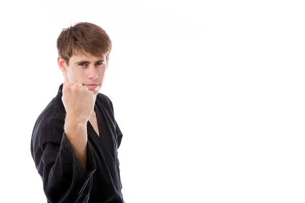 Model showing a fist — Stock Photo, Image