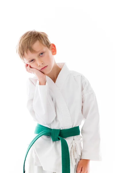 Boy bored and upset — Stock Photo, Image