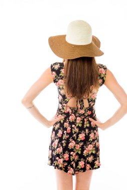 Kalça elleri ile model