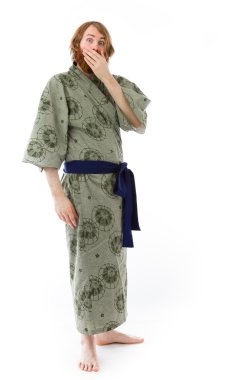 Ağzını el ile kaplama modeli