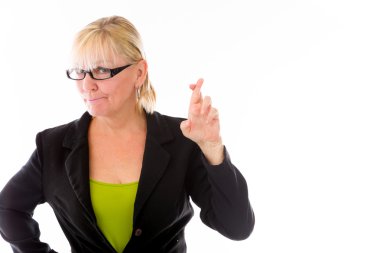 Şans getirmesi için dua ile model