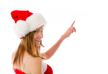 Kameraya bakarak ve işaret model