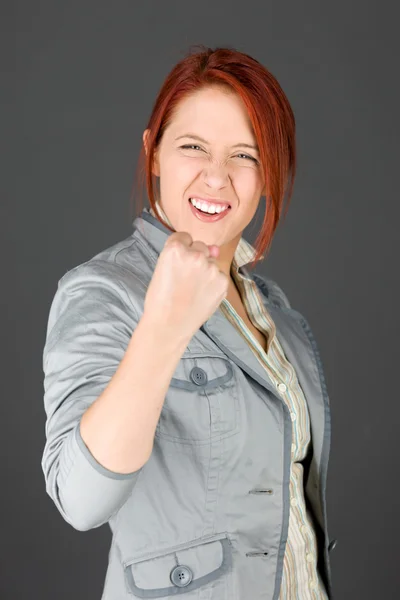 Model showing a fist — Stock Photo, Image