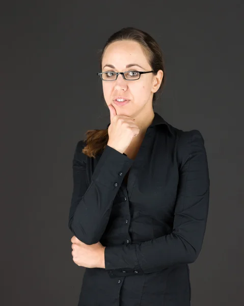 Businesswoman thinking — Stock Photo, Image