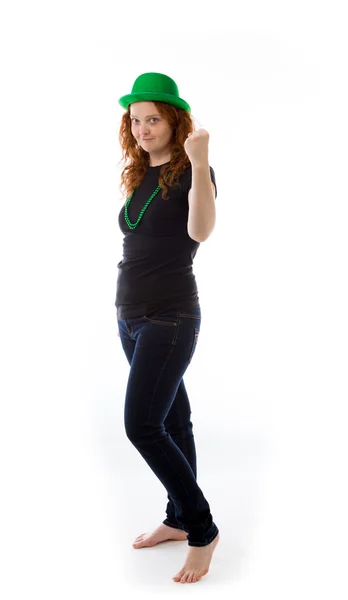 Model showing a fist — Stock Photo, Image