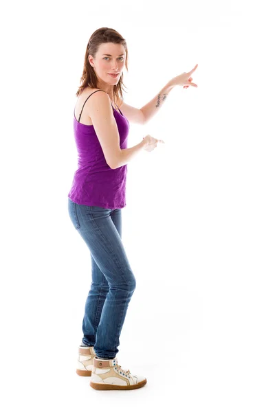 Model looking at camera — Stock Photo, Image