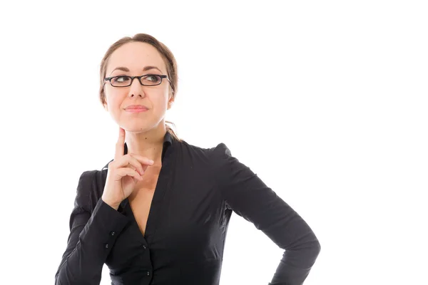 Mujer de negocios Pensando — Foto de Stock