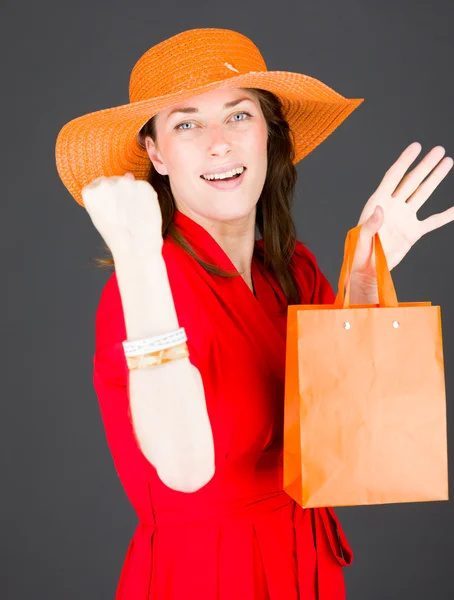 Model showing a fist — Stock Photo, Image