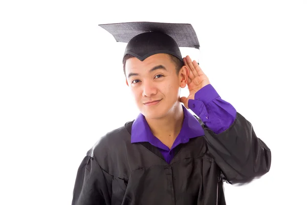 Model listening and paying attention — Stock Photo, Image