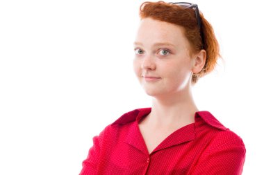 mutlu Model silah ile gülümseyen geçti