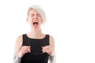 Öfkeli çığlık model