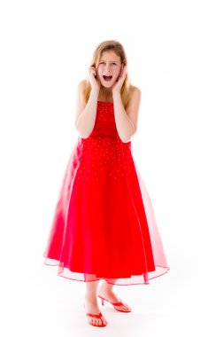 parmak ile kulakları tıkalı modeli