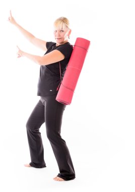 Kameraya bakan bir model