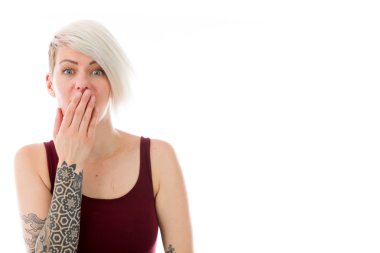 Ağzını kapsayan modeli