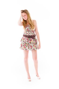 Utanç gizleme yüz el model