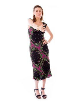 El sallamak ile modeli selamlar