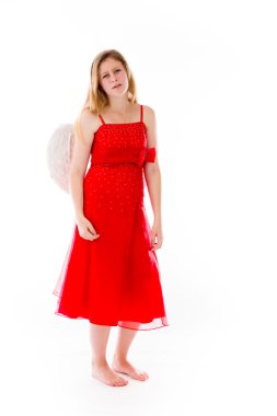 Üzgün ve endişeli modeli