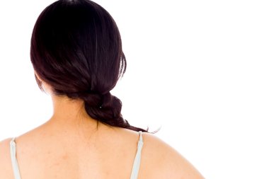 Hamile kadın onu geri gösterilen