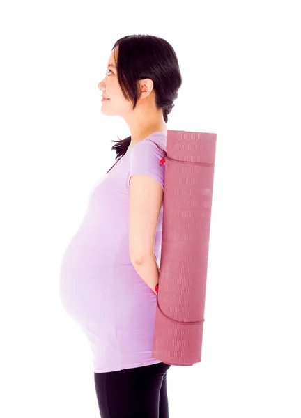 Aziatische zwangere vrouw — Stockfoto