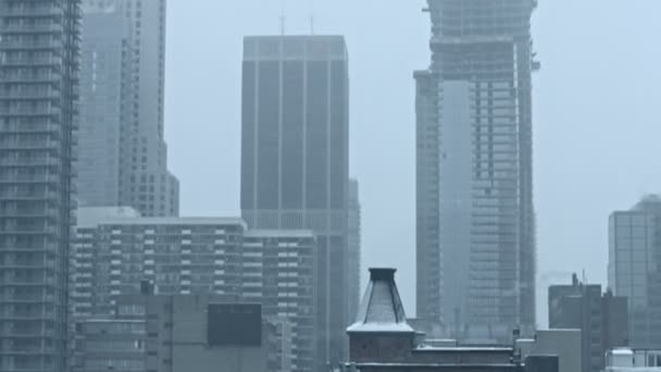 Toronto Condo en invierno — Vídeo de stock