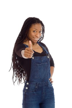 Modelgesturing başparmak yukarı
