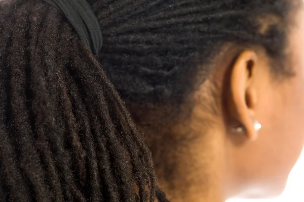 Rastas negras de modelo — Foto de Stock