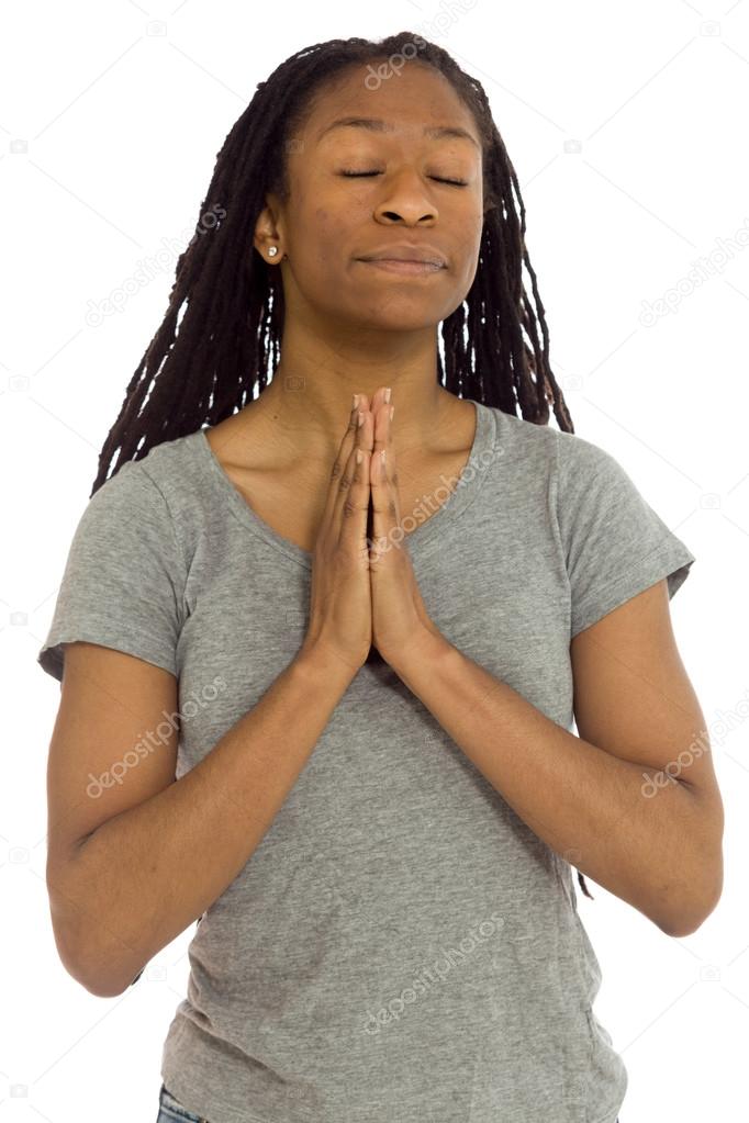 Model praying and wishing