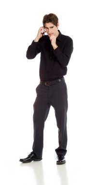 Gergin ısırma çivi model