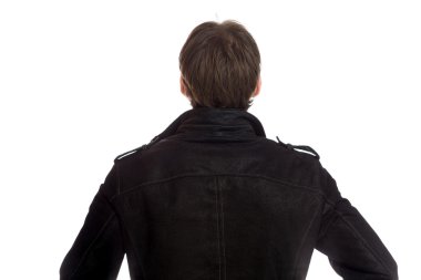 sırtını gösteren model