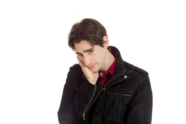 Model depressed and bored — Stock Photo, Image