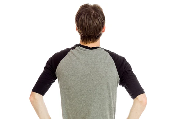 Modell som visar hans rygg — Stockfoto