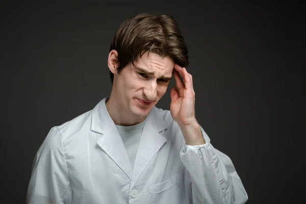 Model suffering from headache — Stock Photo, Image