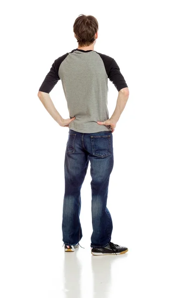 Model showing his back — Stock Photo, Image