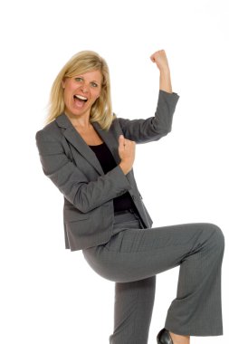 Modeli ile yumruk kadar neşeli