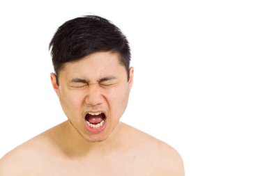 Çığlık öfkeli modeli