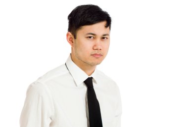 Üzgün ve endişeli modeli