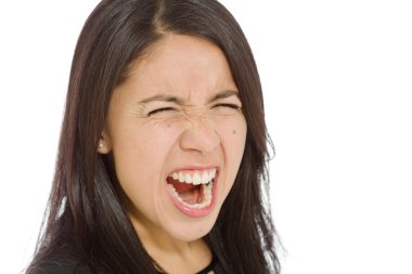 Çığlık öfkeli modeli